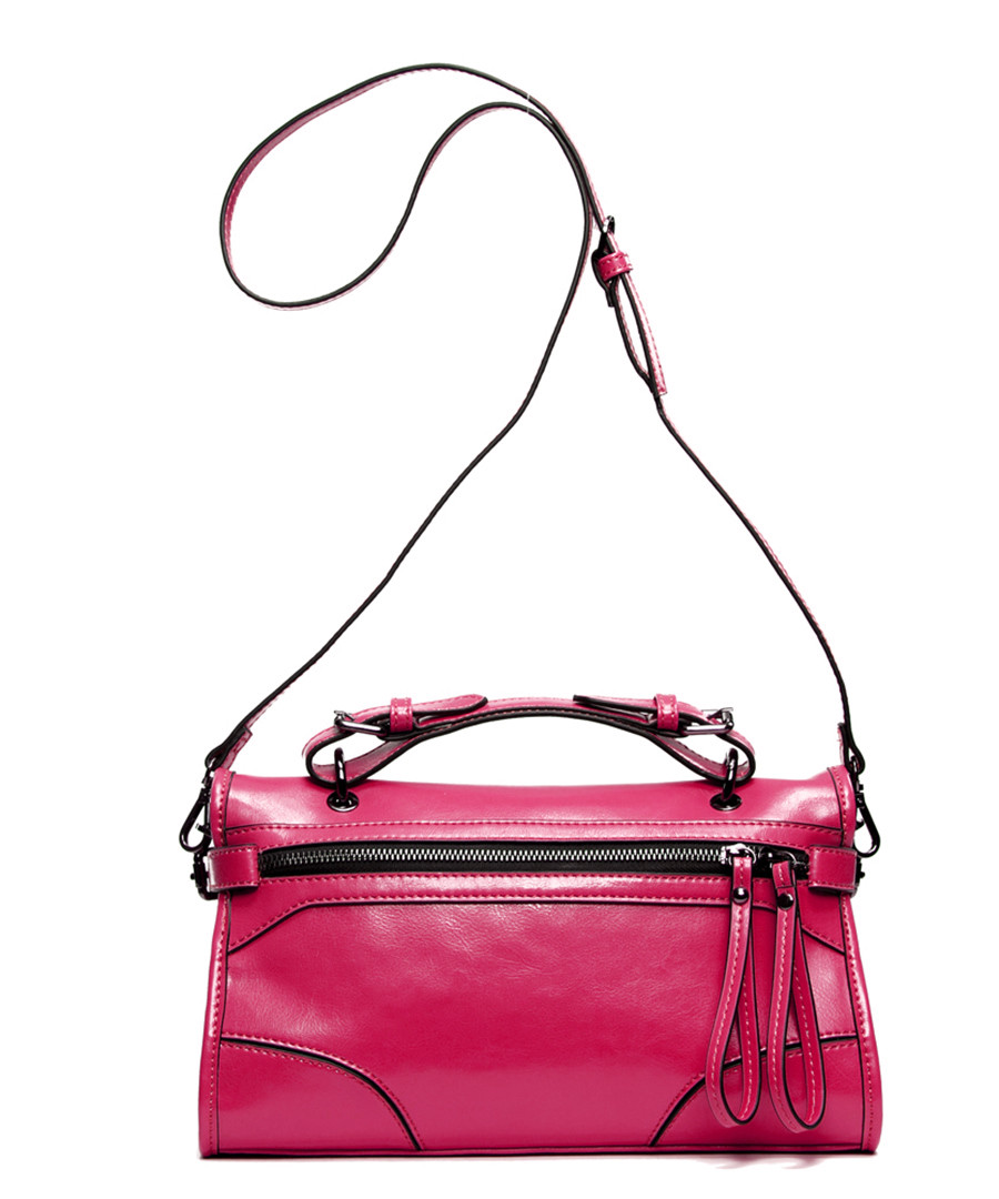 CANNCI Rose leather leather zip satchel bag, Designer Bags Sale, New ...