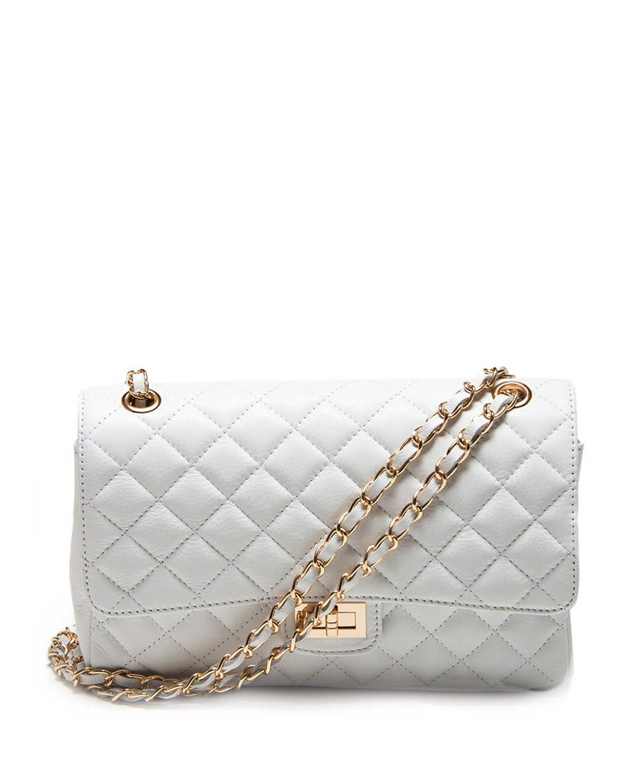 White Quilted Handbag - Mc Luggage