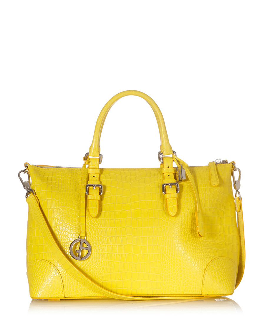 Luxury Yellow Tote Bag | Paul Smith