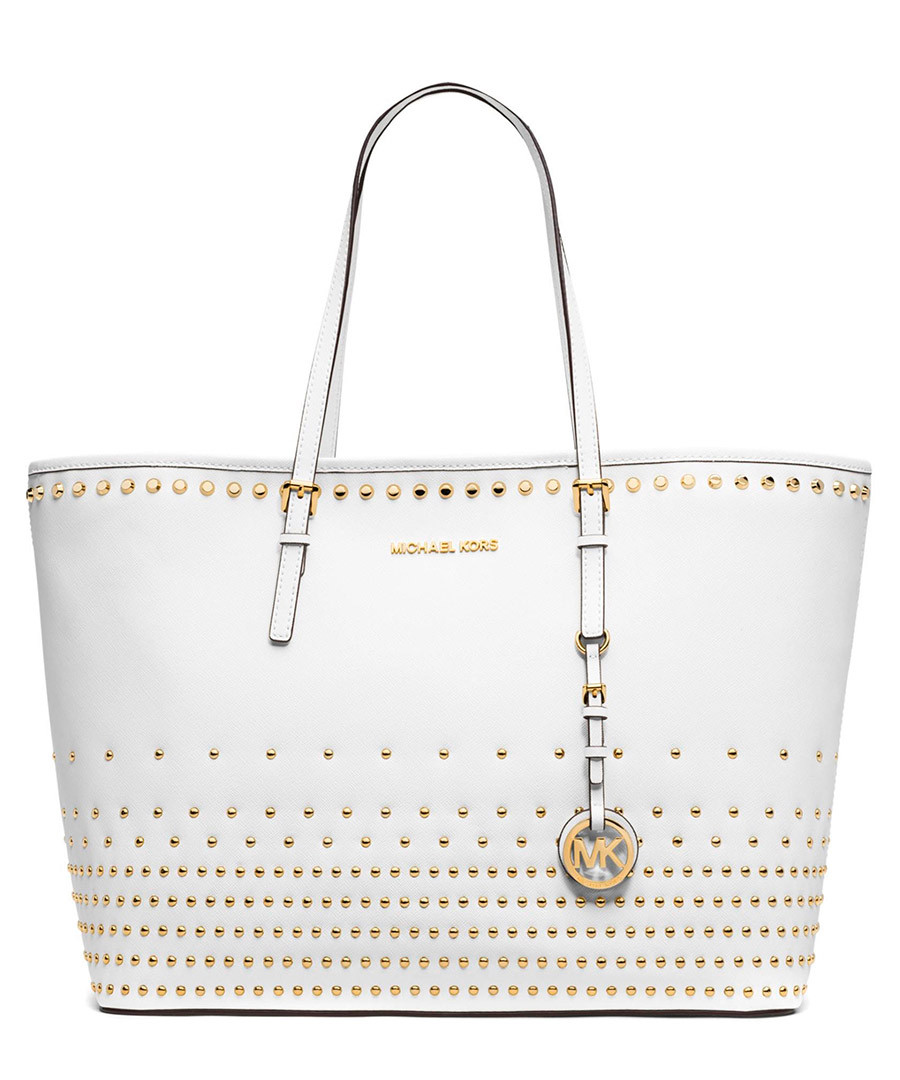 michael kors studded tote
