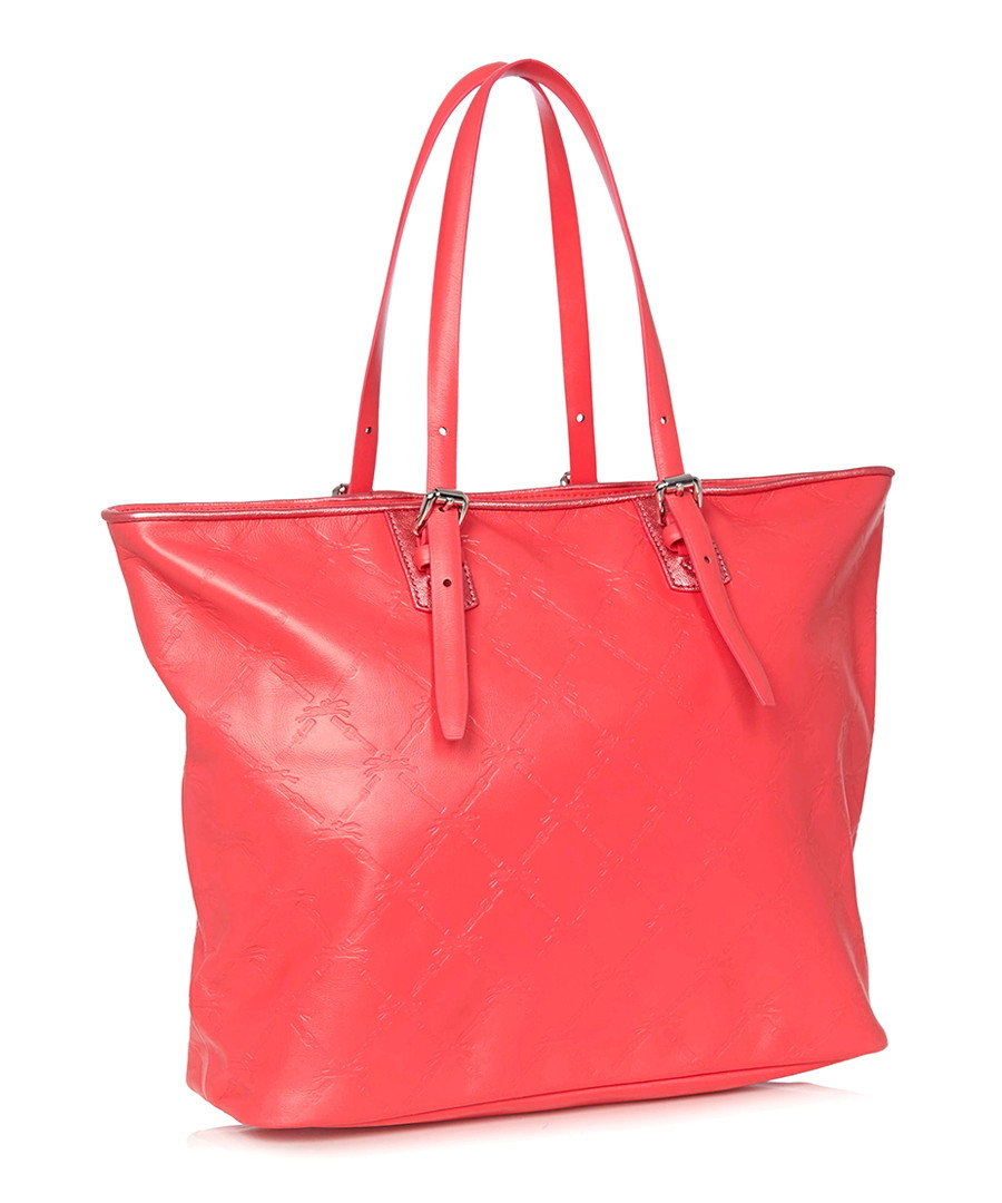 LM large pink leather shoulder bag Sale Longchamp Sale